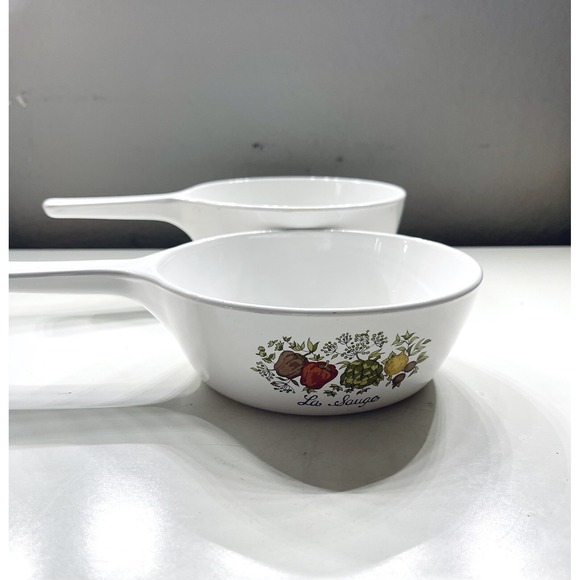 Vintage Corning Ware Set P-82-B Spice of Life La Marjolaine La Sauge 1-1/2 Pnt - Picture 3 of 5
